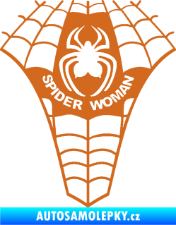 Samolepka Spider woman pavoučí žena oříšková