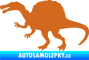 Samolepka Spinosaurus 001 levá oříšková