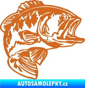 Samolepka Sumec 007 pravá oříšková