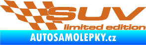 Samolepka SUV limited edition levá oříšková