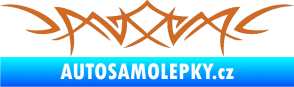 Samolepka Tetování 068 oříšková