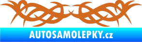 Samolepka Tetování 109 oříšková
