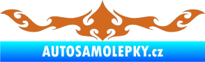 Samolepka Tetování 132 oříšková