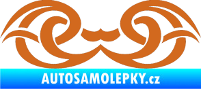 Samolepka Tetování 137 oříšková