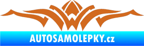 Samolepka Tetování 140 oříšková