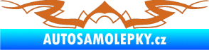 Samolepka Tetování 145 oříšková