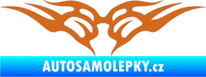 Samolepka Tetování 146 oříšková