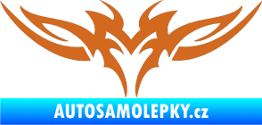 Samolepka Tetování 150 oříšková