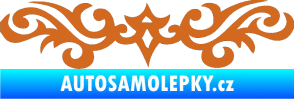 Samolepka Tetování 180 oříšková