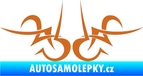Samolepka Tetování 189 oříšková