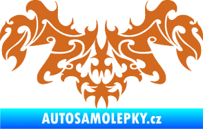 Samolepka Tetování 193 oříšková