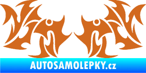 Samolepka Tetování 194 oříšková