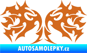 Samolepka Tetování 197 oříšková