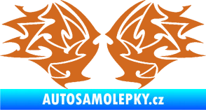 Samolepka Tetování 205 oříšková