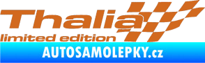Samolepka Thalia limited edition pravá oříšková