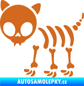 Samolepka The Bone Family Kočička oříšková
