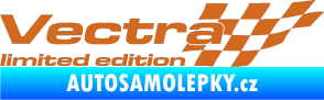 Samolepka Vectra limited edition pravá oříšková