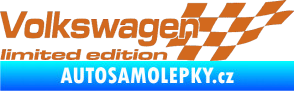 Samolepka Volkswagen limited edition pravá oříšková
