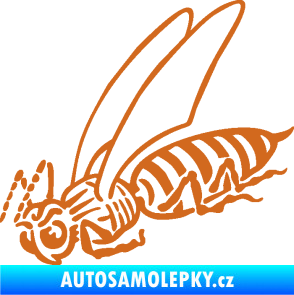 Samolepka Vosa 004 levá oříšková