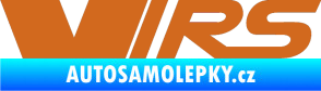 Samolepka VRS jedna barva oříšková