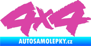 Samolepka 4x4 varianta 015 růžová