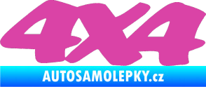 Samolepka 4x4 varianta 017 růžová