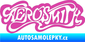 Samolepka Aerosmith 003 růžová