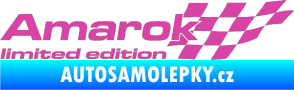 Samolepka Amarok limited edition pravá růžová