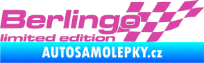 Samolepka Berlingo limited edition pravá růžová