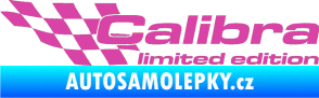 Samolepka Calibra limited edition levá růžová