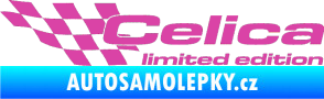 Samolepka Celica limited edition levá růžová