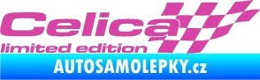Samolepka Celica limited edition pravá růžová