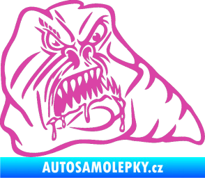 Samolepka Červ pravá růžová
