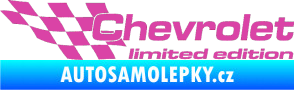 Samolepka Chevrolet limited edition levá růžová