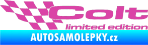 Samolepka Colt limited edition levá růžová