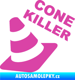 Samolepka Cone killer  růžová