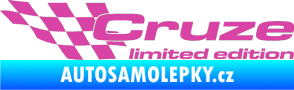 Samolepka Cruze limited edition levá růžová