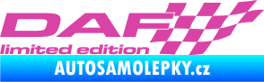 Samolepka DAF limited edition pravá růžová