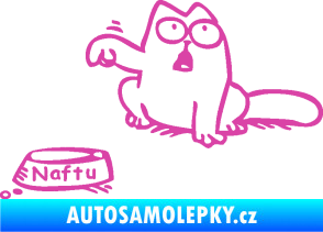Samolepka Dolej naftu - levá růžová