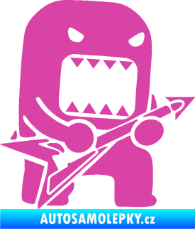 Samolepka Domo 003 pravá rocker růžová