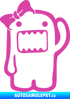 Samolepka Domo 011 levá girl růžová