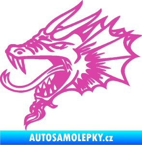 Samolepka Dragon 046 levá růžová