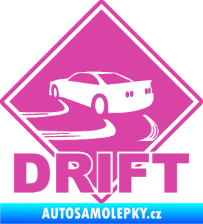 Samolepka Drift 001 růžová