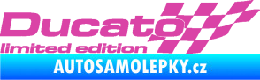 Samolepka Ducato limited edition pravá růžová