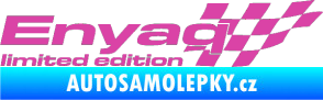 Samolepka Enyaq limited edition pravá růžová