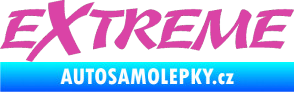 Samolepka Extreme 003 růžová