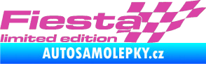 Samolepka Fiesta limited edition pravá růžová