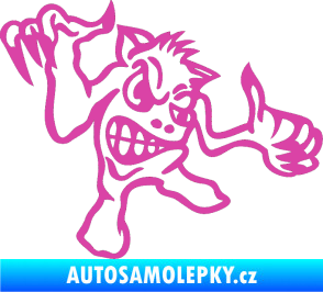 Samolepka Formelák pravá růžová