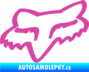 Samolepka Fox 002 růžová