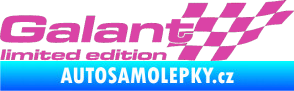 Samolepka Galant limited edition pravá růžová